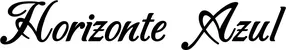 Produktbeispiel Schriftzug - Horizonte Azul