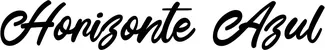 Produktbeispiel Schriftzug - Horizonte Azul