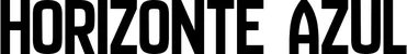 Produktbeispiel Schriftzug - Horizonte Azul