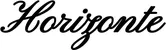 Produktbeispiel Schriftzug - Horizonte
