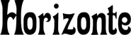 Produktbeispiel Schriftzug - Horizonte