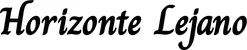 Produktbeispiel Schriftzug - Horizonte Lejano