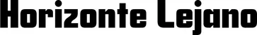 Produktbeispiel Schriftzug - Horizonte Lejano