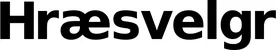 Produktbeispiel Schriftzug - Hræsvelgr