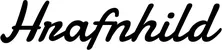 Produktbeispiel Schriftzug - Hrafnhild