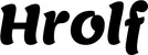 Produktbeispiel Schriftzug - Hrolf
