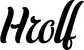 Produktbeispiel Schriftzug - Hrolf