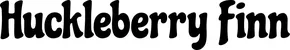 Produktbeispiel Schriftzug - Huckleberry Finn