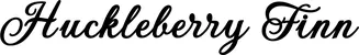 Produktbeispiel Schriftzug - Huckleberry Finn