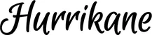 Produktbeispiel Schriftzug - Hurrikane