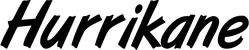 Produktbeispiel Schriftzug - Hurrikane