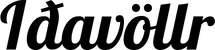 Produktbeispiel Schriftzug - Iðavöllr