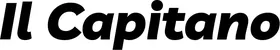 Produktbeispiel Schriftzug - Il Capitano