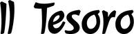 Produktbeispiel Schriftzug - Il Tesoro