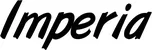 Produktbeispiel Schriftzug - Imperia