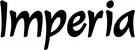 Produktbeispiel Schriftzug - Imperia