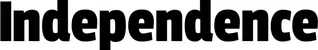 Produktbeispiel Schriftzug - Independence