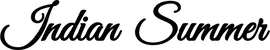 Produktbeispiel Schriftzug - Indian Summer