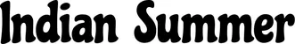 Produktbeispiel Schriftzug - Indian Summer