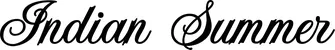 Produktbeispiel Schriftzug - Indian Summer