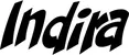Produktbeispiel Schriftzug - Indira