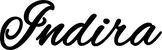 Produktbeispiel Schriftzug - Indira