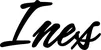 Produktbeispiel Schriftzug - Ines