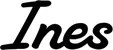 Produktbeispiel Schriftzug - Ines