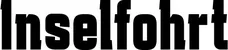 Produktbeispiel Schriftzug - Inselfohrt