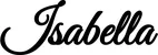 Produktbeispiel Schriftzug - Isabella