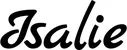 Produktbeispiel Schriftzug - Isalie