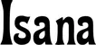 Produktbeispiel Schriftzug - Isana