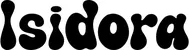 Produktbeispiel Schriftzug - Isidora