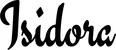 Produktbeispiel Schriftzug - Isidora
