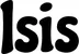 Produktbeispiel Schriftzug - Isis