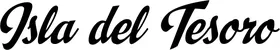 Produktbeispiel Schriftzug - Isla del Tesoro