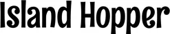Produktbeispiel Schriftzug - Island Hopper