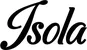 Produktbeispiel Schriftzug - Isola