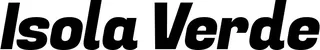 Produktbeispiel Schriftzug - Isola Verde