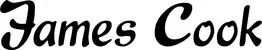 Produktbeispiel Schriftzug - James Cook