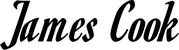Produktbeispiel Schriftzug - James Cook