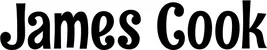 Produktbeispiel Schriftzug - James Cook