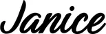 Produktbeispiel Schriftzug - Janice
