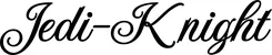Produktbeispiel Schriftzug - Jedi-Knight