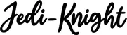 Produktbeispiel Schriftzug - Jedi-Knight