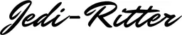 Produktbeispiel Schriftzug - Jedi-Ritter