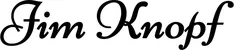 Produktbeispiel Schriftzug - Jim Knopf