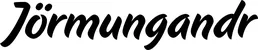 Produktbeispiel Schriftzug - Jörmungandr