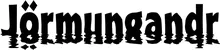 Produktbeispiel Schriftzug - Jörmungandr