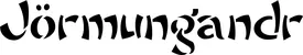 Produktbeispiel Schriftzug - Jörmungandr